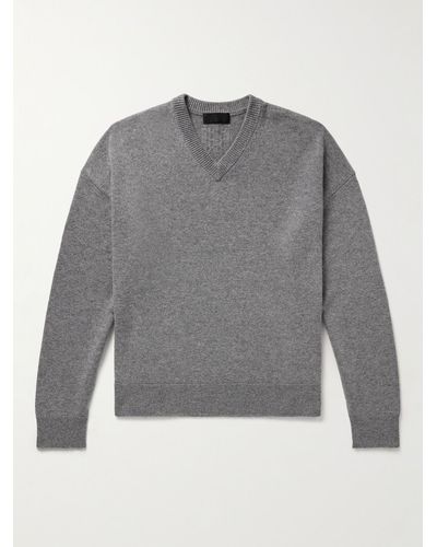 Nili Lotan Hagen Cashmere Sweater - Grey