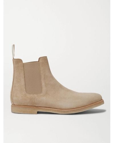 Common Projects Suede Chelsea Boots - Multicolour
