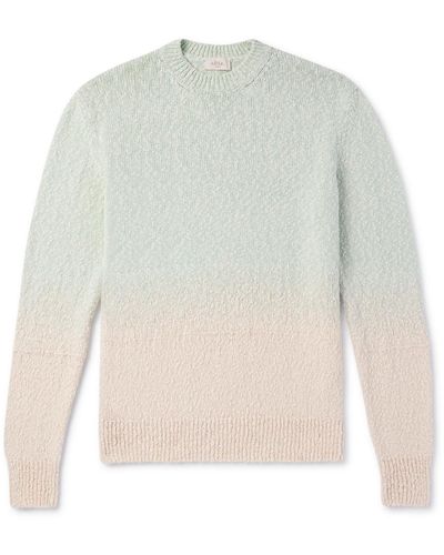 Altea Crocheted Cotton Sweater - White