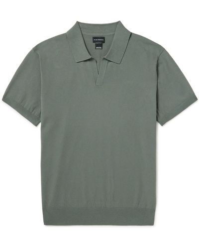 Club Monaco Johnny Jersey Polo Shirt - Green