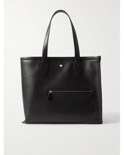 Montblanc Leather Tote Bag - Black