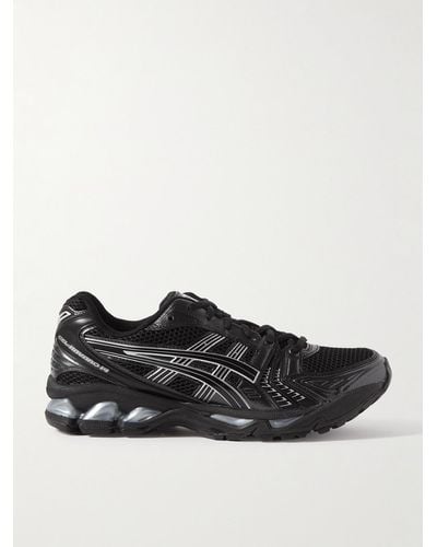 Asics GEL-KAYANO® 14 Laufschuhe aus Mesh mit Kunstlederbesatz - Schwarz