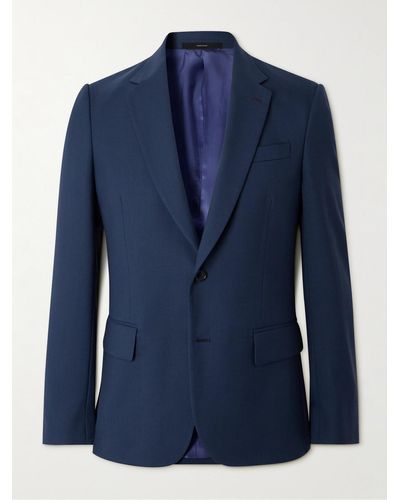 Paul Smith Soho Wool-twill Suit Jacket - Blue