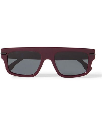 Fendi Graphy D-frame Acetate Sunglasses - Red
