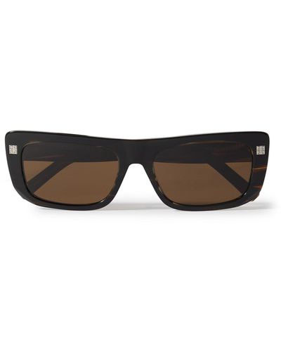 Givenchy Gv Day Square-frame Marbled Acetate Sunglasses - Multicolor