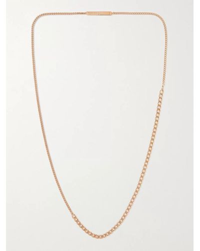 Bottega Veneta Gold-plated Necklace - Metallic