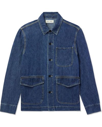 Alex Mill Denim Shirt Jacket - Blue
