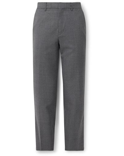 Club Monaco Morzotto Slim-fit Wool-blend Pants - Gray