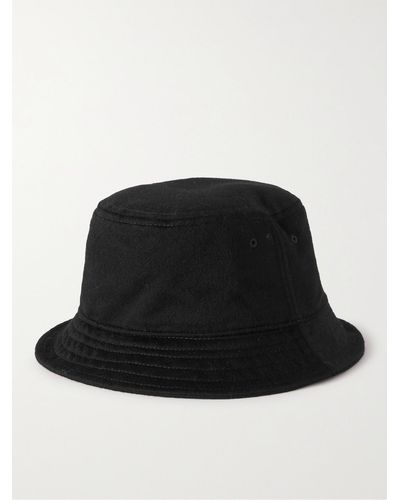 SSAM Romeo Cashmere Bucket Hat - Black