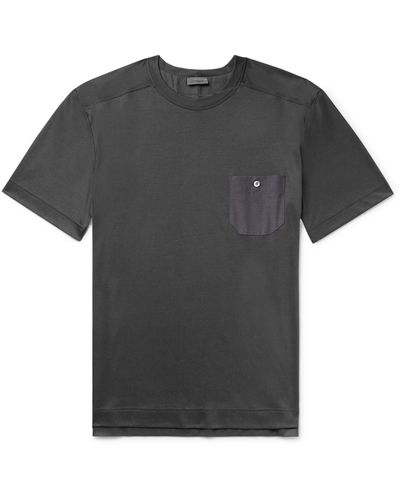 Zimmerli of Switzerland Cotton And Modal-blend Pajama T-shirt - Black