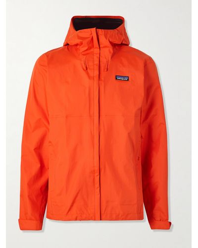 Patagonia Torrentshell 3l H2no Performance Standard Econyl Hooded Jacket - Orange