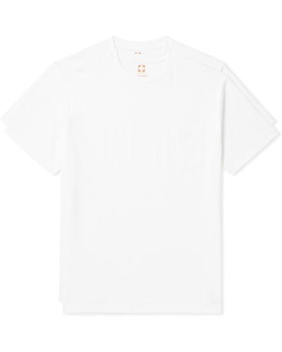 Beams Plus Two-pack Cotton-jersey T-shirts - White
