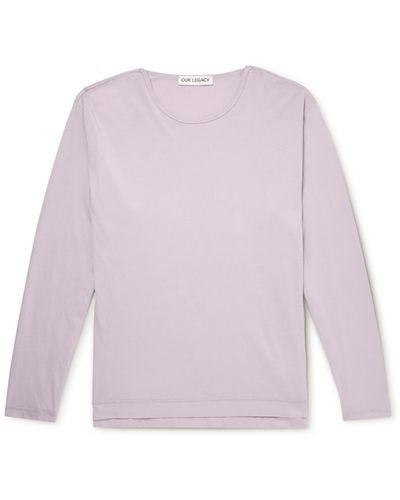 Our Legacy Parachute Cotton-jersey T-shirt - Pink