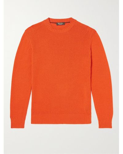 Loro Piana Baby Cashmere Sweater - Orange