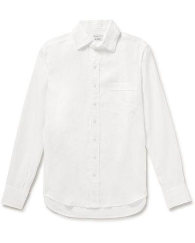 Kingsman Linen Shirt - White