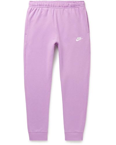 mens purple nike sweatpants