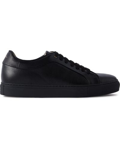 Paul Smith Basso Leather Sneakers - Black