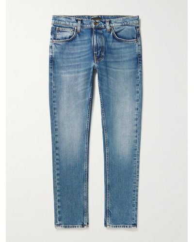 Nudie Jeans Jeans slim-fit Lean Dean - Blu