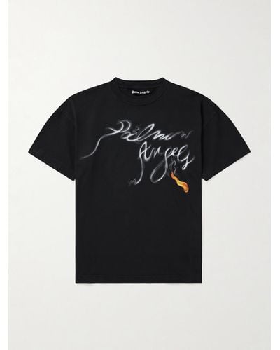 Palm Angels T-shirt foggy - Nero