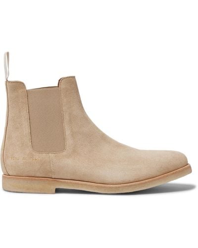 Common Projects Suede Chelsea Boots - Multicolor