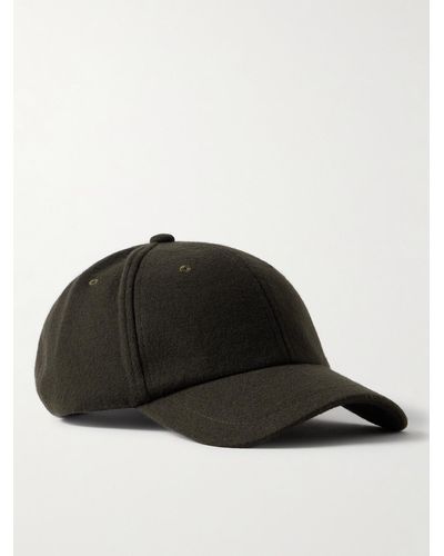 Rag & Bone Takisada Virgin Wool-blend Baseball Cap - Black