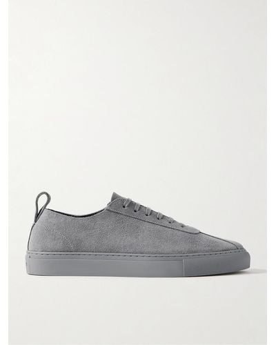 Grenson Suede Trainers - Grey