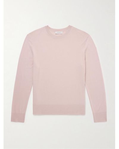 Gabriela Hearst Palco Merino Wool Sweater - Pink