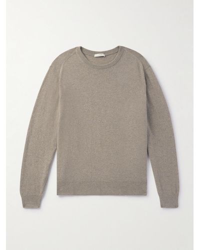 Lemaire Wool-blend Jumper - Grey