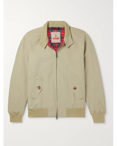 Baracuta G9 Cotton-blend Harrington Jacket - Multicolour