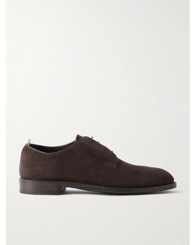 Officine Creative Derby-Schuhe aus Veloursleder - Braun