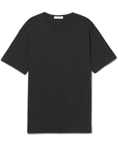 MR P. Cotton-jersey T-shirt - Black