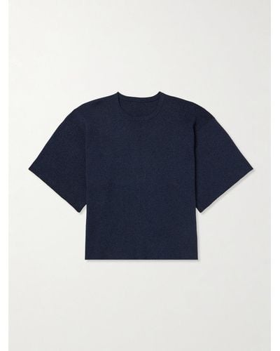 STÒFFA T-Shirt aus Baumwolle - Blau