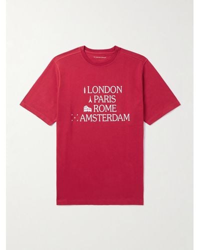 Pop Trading Co. Icons T-Shirt aus Baumwoll-Jersey mit Print - Rot