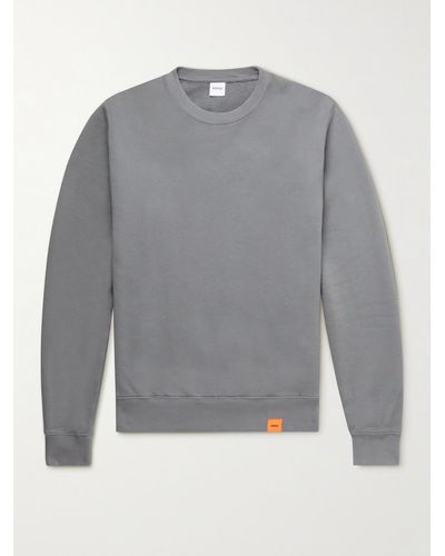 Aspesi Cotton-jersey Sweatshirt - Grey