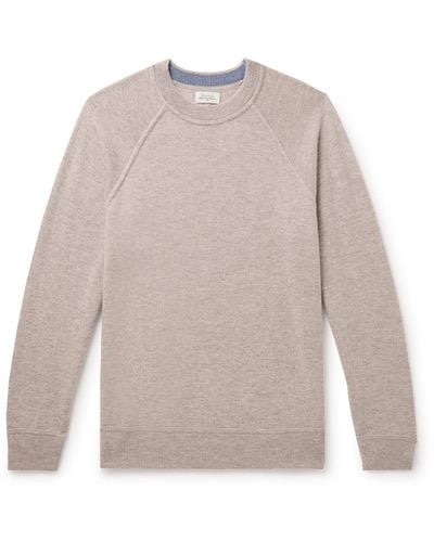 Hartford Wool And Cashmere-blend Sweater - White