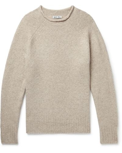Alex Mill Alex Knitted Sweater - White