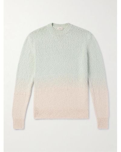 Altea Crocheted Cotton Sweater - White