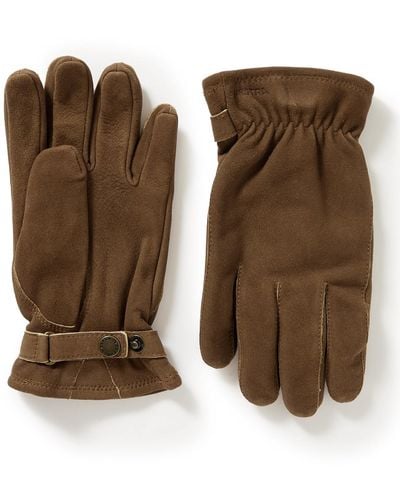 Hestra Torgil Suede Gloves - Brown