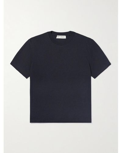 Our Legacy Hover Cotton-jersey T-shirt - Blue