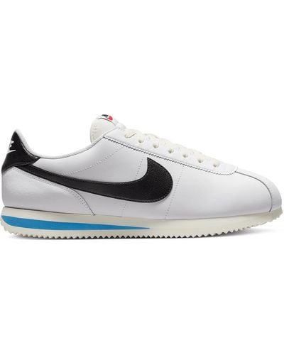 Nike Cortez Leather Sneakers - Gray