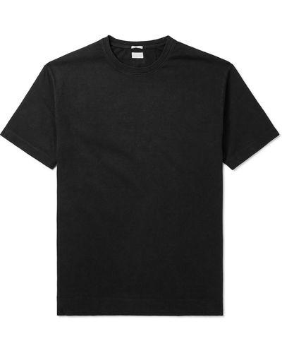 Massimo Alba Nevis Cotton-jersey T-shirt - Black