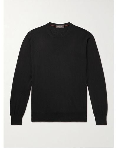 Loro Piana Cashmere Sweater - Black