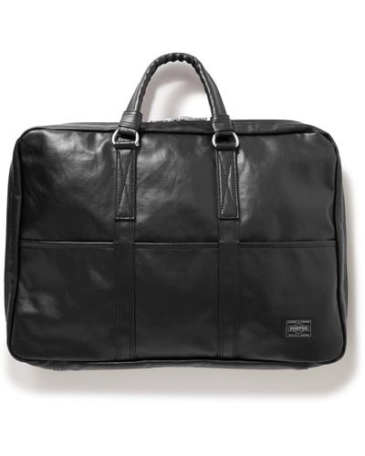 Porter-Yoshida and Co Free Style Cordura® Duck Canvas Briefcase - Black