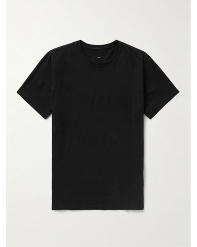 Save Khaki Recycled And Organic Cotton-jersey T-shirt - Black