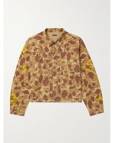Kapital Camouflage-print Cotton-twill Jacket - Natural