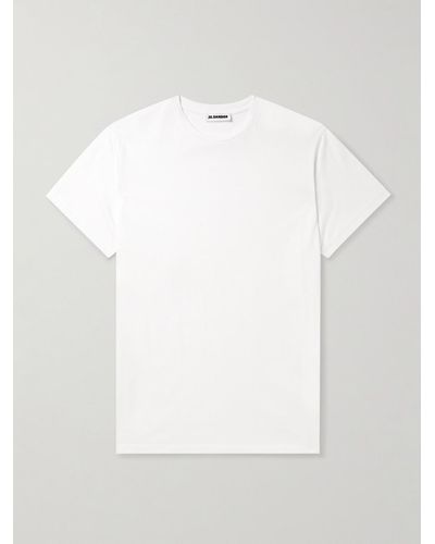 Jil Sander Cotton-jersey T-shirt - White