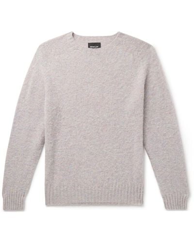Howlin' Birth Of The Cool Brushed-wool Sweater - White