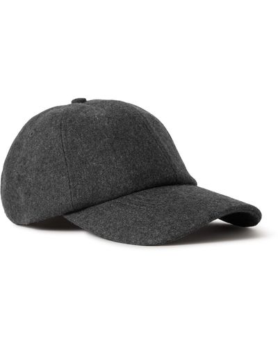 NN07 Dad 9120 Wool-blend Baseball Cap - Black