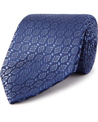 charvet blue tie