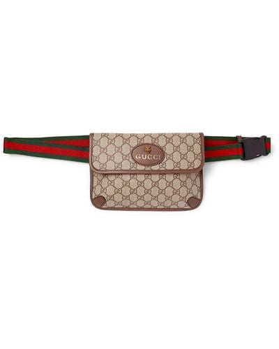 Gucci Soft Zip Belt Bag GG Coated Canvas Small Black 221769311